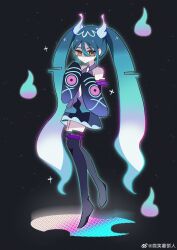 ghost miku (project voltage) from pokemon
