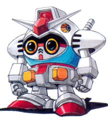 rx-78-2 gundam from gundam by ookawara kunio