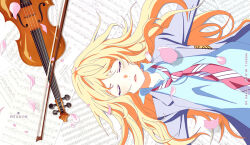 miyazono kawori from shigatsu wa kimi no uso by sanaa