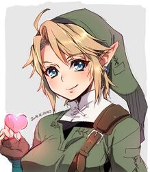 link from the legend of zelda by yajiro masaru