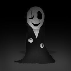 w.d. gaster from undertale by marcosvargas97