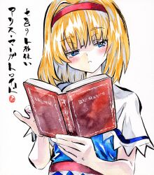 alice margatroid from touhou by kabaji