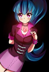 sonata dusk from my little pony by caibao