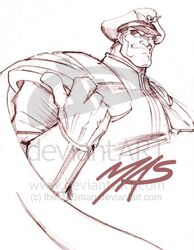 m bison from street fighter