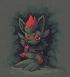 zorua from pokemon by salanchu