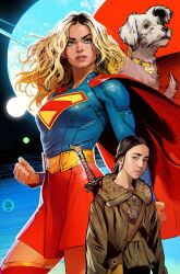 supergirl from dc comics by dan mora