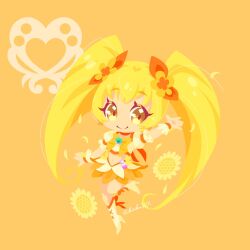 cure sunshine from heartcatch precure! by kirikuxxx