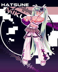 hatsune miku from vocaloid by velvetterabby