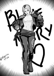 blue mary from fatal fury