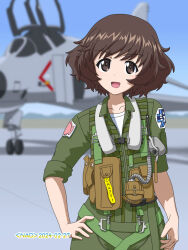 akiyama yukari from girls und panzer