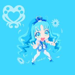 cure marine from heartcatch precure! by kirikuxxx