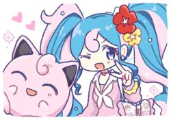 fairy miku (project voltage) from pokemon by aoiyui