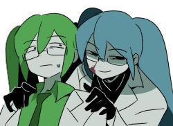 hatsune miku from gifted (vocaloid)