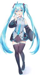 hatsune miku from vocaloid by kurobikari