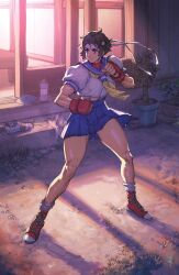 kasugano sakura from street fighter by david liu