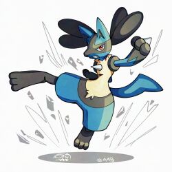 lucario from pokemon