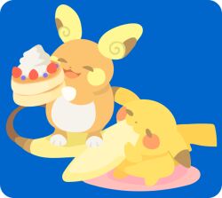 alolan raichu from pokemon by rizu (rizunm)