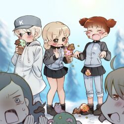 aki (girls und panzer) from girls und panzer