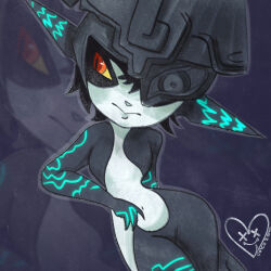 midna from the legend of zelda by cinco a eme