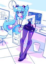 hatsune miku from vocaloid
