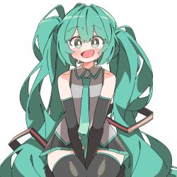 hatsune miku from vocaloid