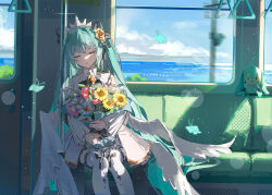 hatsune miku from vocaloid