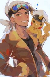 captain pikachu from pokemon