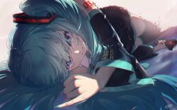 hatsune miku from vocaloid