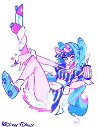 hatsune miku from mesmerizer (vocaloid)