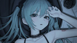 hatsune miku from vocaloid by sakiika0513
