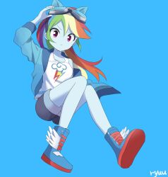 rainbow dash from my little pony by ryuu (ryuraconis)