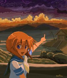 ryuuguu rena from higurashi no naku koro ni