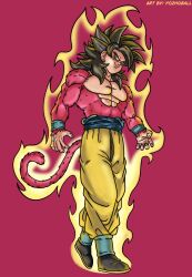 son goku from dragon ball by y0zh0