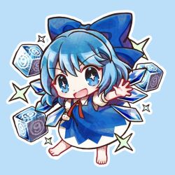 cirno from touhou by socha