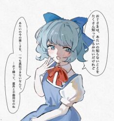 cirno from touhou