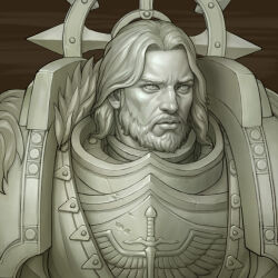 lion el'jonson from warhammer 40k by yangzheyy