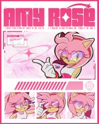 amy rose from sonic (series)