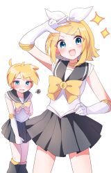kagamine len from vocaloid by mani (manidrawings)