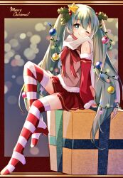 hatsune miku from christmas by mani (manidrawings)
