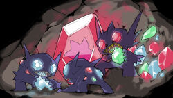 mega sableye from pokemon by blacknirrow