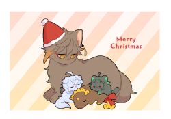 ganyu (genshin impact) from christmas by nasuka gee