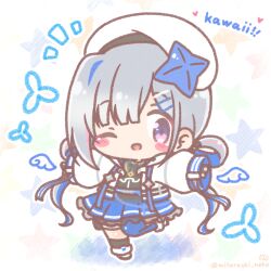 amane kanata from hololive by mitarashi neko
