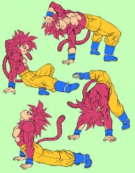 son goku from dragon ball by lee (dragon garou)