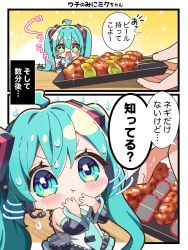 hatsune miku from vocaloid