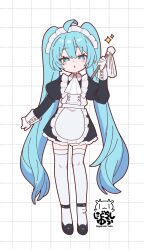 hatsune miku from vocaloid by yagidon
