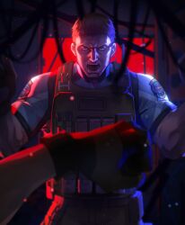 chris redfield from resident evil