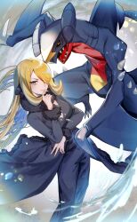 cynthia (pokemon) from pokemon by chikichi