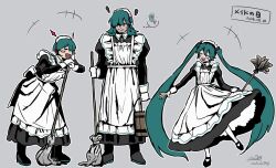 hatsune miku from vocaloid
