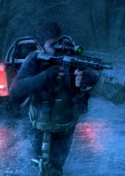 chris redfield from resident evil