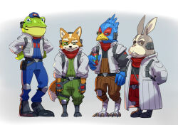 falco lombardi from star fox by stup-jam